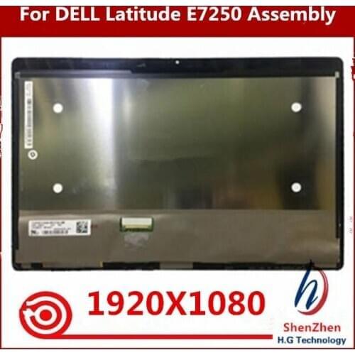 12.5 inch LCD Screen LP125WF1-SPG1 Touch Assembly For Dell Latitude E7250 FHD 1920*1080