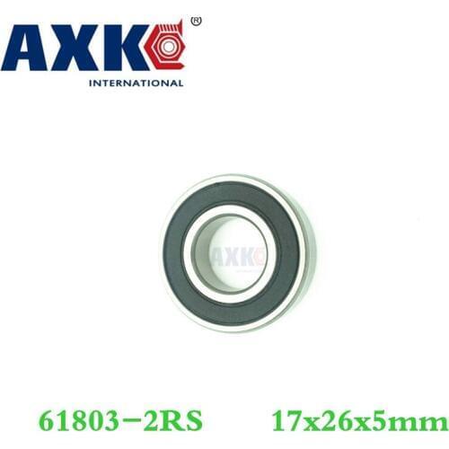 Axk 61803-2rs 61803 2rs 6803 6803-2rs 10 Pcs 17x26x5mm High Quality Deep Groove Bearing
