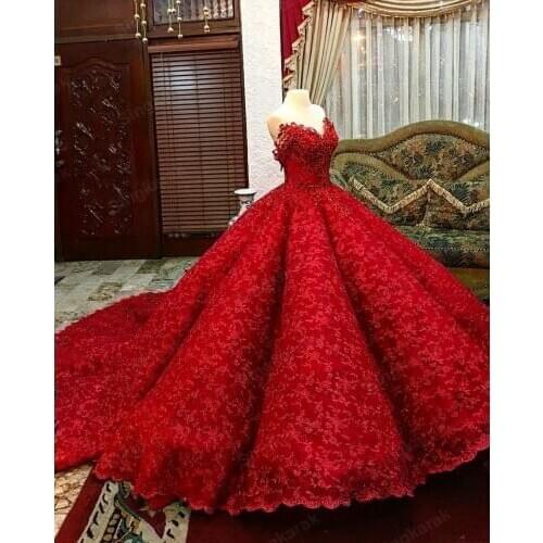 Sparkly Red Princess Quinceanera Dresses 2021 Luxury Engagement Sweet 15 16 Dress Ball Gown Prom Gowns Bridal Boutique