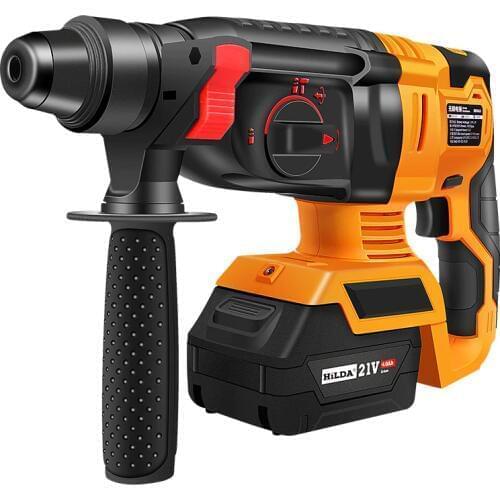 Electric Rotary Hammer Cordless Power Impact Drill with Lithium Battery Power Drill Brushless Electric Drill Power Drill