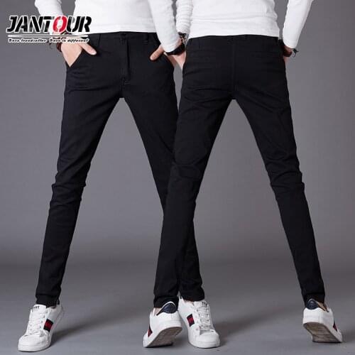 2021 Spring Summer New Casual Pants Men Cotton Slim Fit Thin Chinos Fashion Khaki Skinny Trousers Male Brand Clothing Size 27-38