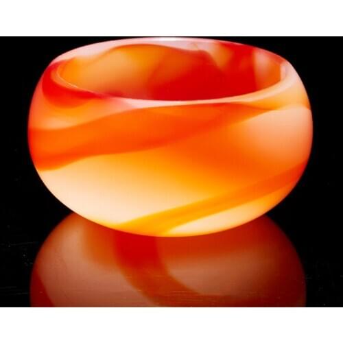 New Delicate Agate Jade Porcelain TeaCup Master Taste Cup Thickened Glass Jade Single Kung Fu Tea Set Drinkware Portable Gifts