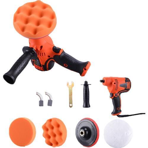 Professional High Performance Variable Speed Polisher with a 3 Pad Buffing and Polishing Kit Polish & Detail Car Auto Paint