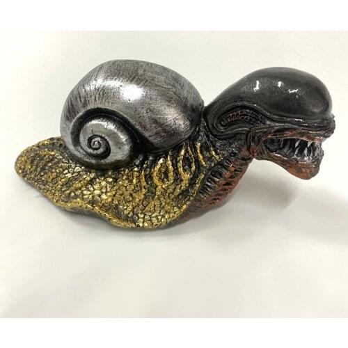 Alien Snail Ornaments Resin Diy Art Statue Handicraft Decoration Home Yard Garden Decoration Birthday Gift