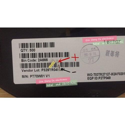 LED Backlight 1W 7020 6V Cool white 80LM LCD Backlight for TV TV Application LED NEW AND ORIGINAL