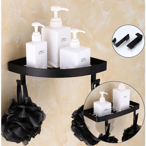 Bathroom Corner Shelf Stainless Steel Shower Shampoo Soap Holder Bathroom Shelf Bathroom Accessory Storage Organizer Rack Holder