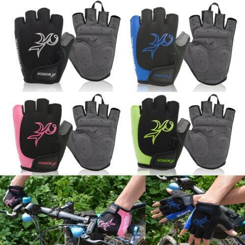 Outdoor Antiskid Men Cycling Gloves MTB Bike Half Finger Bicycle Gel Padded Fingerless Sports Gloves