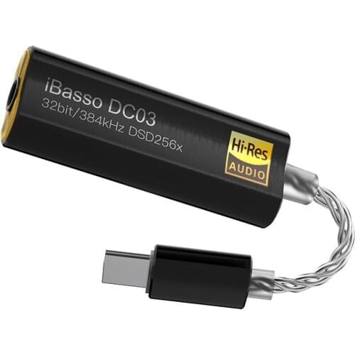 NEW iBasso DC03 Decoding Headphone Amplifier Type-C To 3.5mm Dual CS43131 DAC