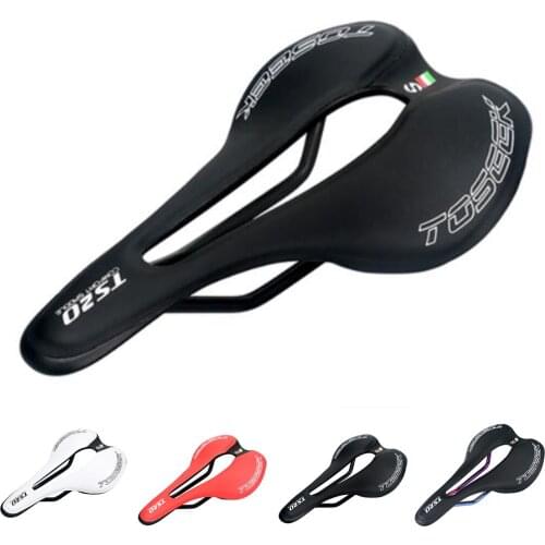 TOSEEK Bicycle Lightweight Saddle Mountain Road Bike Cycling Wide Seat Cushion Road/MTB Bike Carbon Saddle Seat Bicicleta