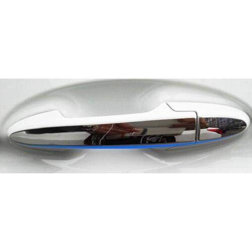 Higher star Stailness steel 8pcs car door handle cover,handle decoration Metal Sticker for Honda city 2015-2018