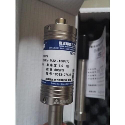 High Temperature Melt Pressure Sensor PT127-35MPa-M22-150/470 Chengdu Xianda Electronic Products