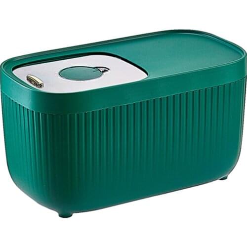 Storage Box Kitchen Household Tool Case Rice Bucket Container With Scale Metal Multicolor Sealed Insect-proof And Moisture-proof