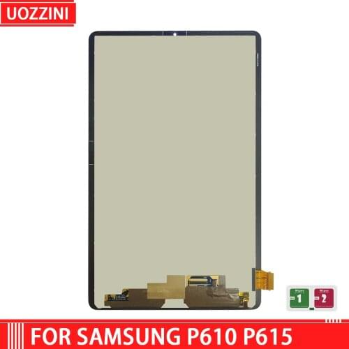 100% Tested 10.4"For Samsung Galaxy Tab S6 Lite P610 P615 SM-P610 SM-P615 LCD Display Touch Screen Glass Panel Digitize Assembly