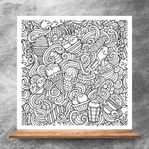 ZhuoAng Beautiful taste Clear Stamps/Silicone Transparent Seals for DIY scrapbooking photo album Clear Stamps