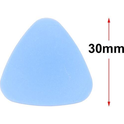 10000pcs/lot Blue Plastic Trilateral Pry Tool Guitar Pick Separate Picks Phone Screen Open Shell Tools for iPhone Huawei Repair