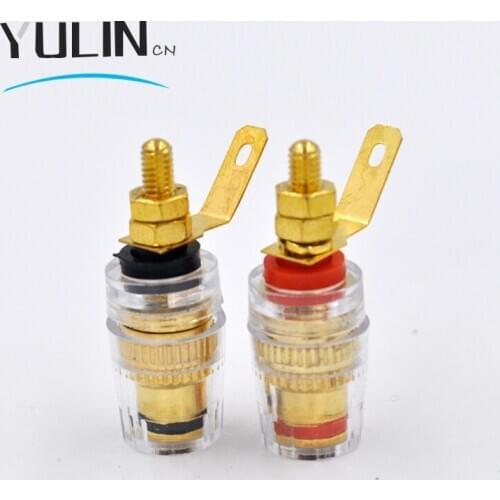 4mm banana plug binding post for loudspeaker box Power Amplifier Socket Terminals