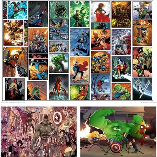 5D DIY Diamond Painting Marvel Avengers Spiderman Diamond Embroidery Pictures Of Rhinestones Mosaic Sale Childrens Room Decor