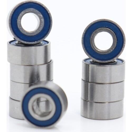 683RS Bearing ABEC-3 (10PCS) 3*7*3 mm Miniature 683-2RS Ball Bearings 618/3 RS 683 2RS With Blue Sealed
