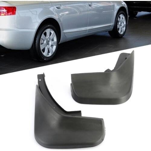 Black 4 Pcs Convenient Black Antifreezing Splash Guards ABS Mud Fender Compatible