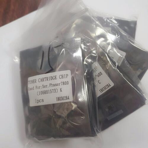8PCS Compatible 24K/17.2K 106R01573 106R01570 106R01571 106R01572 toner cartridge chip for Xerox Phaser 7800