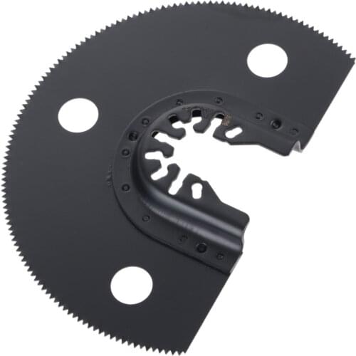 100mm Wood Cutting Blade Oscillating Multi Tool Semi Circular HCS Segment Saw Blade For Bosch Fein Dremel Renovator Power Tool