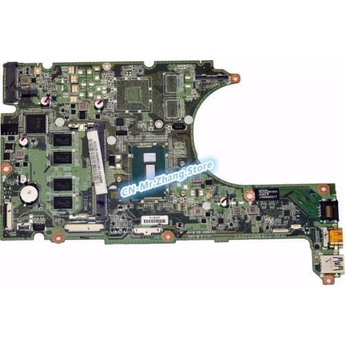 SHELI FOR Acer Aspire R3-471T Laptop Motherboard W/ I5-5200U CPU NBMP411007 NB.MP411.007 DA0ZQXMB8E0 4GB RAM DDR3