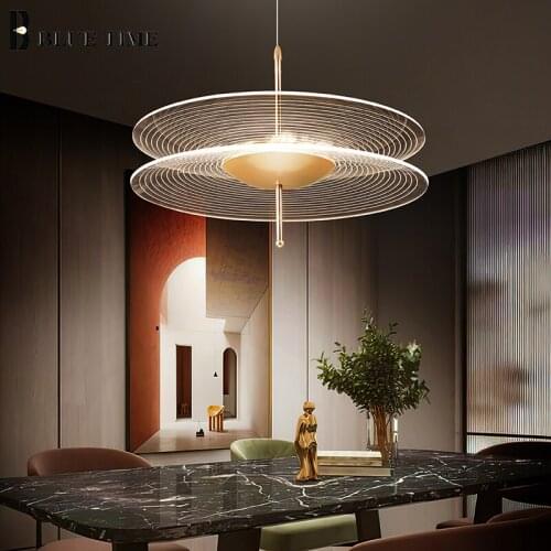 Minimalist LED Chandeliers Home Lights For Living Room Dining Room Kitchen Hanging Lighting Indoor Pendant Chandeliers Lamps