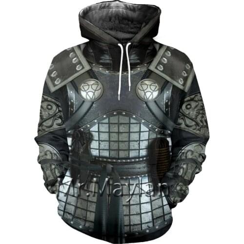 New NINJA ARMOR 3D Full Printed Hoodies Men/women Hipster Streetwear Outfit Spring Boys Hiphop Hood Sweatshirts Tops Clothes 5XL