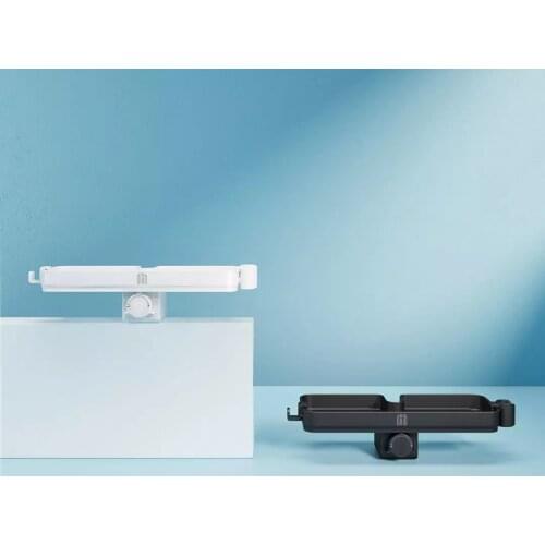 Diiib Portable Bathroom Showers Storage Rack Towel Hanging Shelf Hanging Storage Rack DIY Organization With Hook No Adhesive