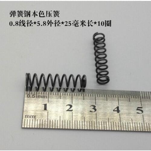 Spring pressure 0.8 mm wire diameter reset custom DIY spot all kinds of compression spring A2