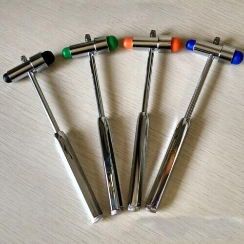 T shape Multifunctional reflex hammer steel hammer diagnosis use