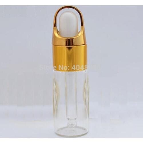 10ML Essential Oil Bottle Transparent Clear Glass Cosmetic Packaging Sample Vial Dropper Bottle