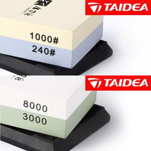2in1 TAIDEA sharpening stone 240 1000 3000 8000# Professional sharpening system whetstone knife sharpener Grinding Stone Tools