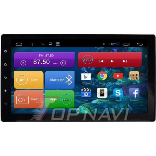 Topnavi 9" Quad Core Android 6.0 Car GPS Navigation for Toyota Huilx 2016- Autoradio Multimedia Audio Stereo,NO DVD