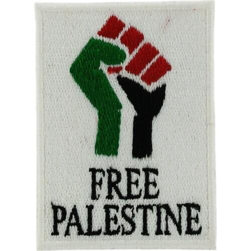 FREE PALESTINE PALESTINIAN FLAG PATCH patches backpack BADGE IRON ON EMBROIDERED