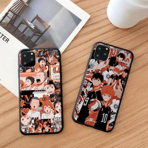 For Samsung Galaxy A72 A52 A42 A32 A12 A02 A21S A02S A50 A70 A51 A71 A40 A41 A31 A10 A6 Plus 2018 M51 Anime Volleyball Boy Cases