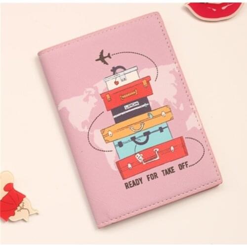 Luxury Elegant Women Passport Cover Pink Sailor Moon Travel Passport ticket holder Cover on the Passport Case passport pouch T86