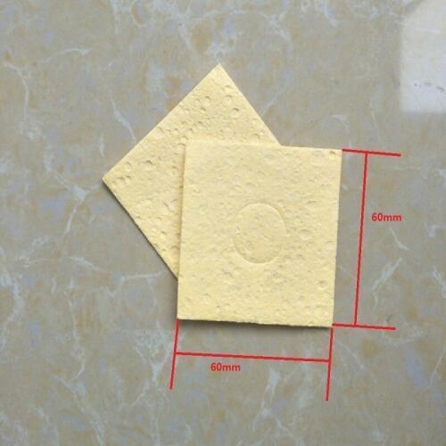 Hot 1pcs High Temperature Resistant Heatstable Solder Thick Sponge Soldering Welding Accessories Soldering Iron Cleaning New