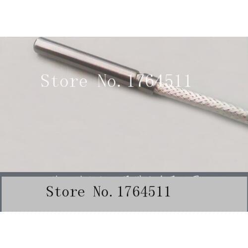 [BELLA] Imported high-precision temperature sensor PT100 PT100 temperature probe shielded 4 * 30mm --2pcs/lot