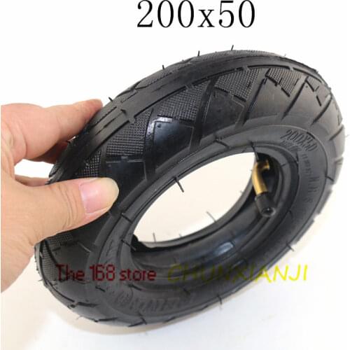 Lightning shipment 200x50/ 8x2" inch Tire Tyre Inner tube For Electic Scooter Motorcycle ATV Moped Parts