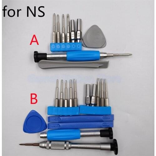 1set Precision Screwdriver Set For Nintend Switch Console NS Joy-Con Repair Tools Kit Game Play Cartridge Open Tools Accessories