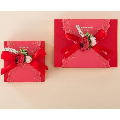 Favor Box Large Capacity Gift Box Candy Storage Box Boite A Dragees Pour Les Mariages Present Packaging Box for Wedding Party