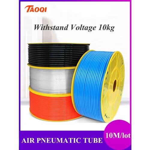 10 Meter PU Tube 8mm 6mm 4mm 10mm Air Hose Pneumatic Tube Pipe PU Hoses 12mm 14mm 16mm For Compressor Polyurethane Tubing