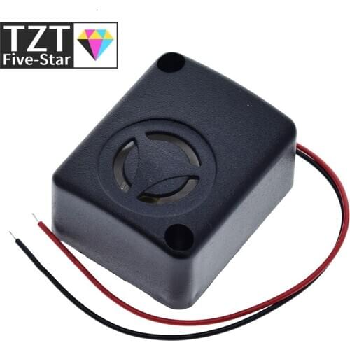 Anti-theft Car Burglar Alarm 6/12/15V 120dB Active High Decibel Buzzer Safe Box Burglar Alarm Car Accessories QSI-4840