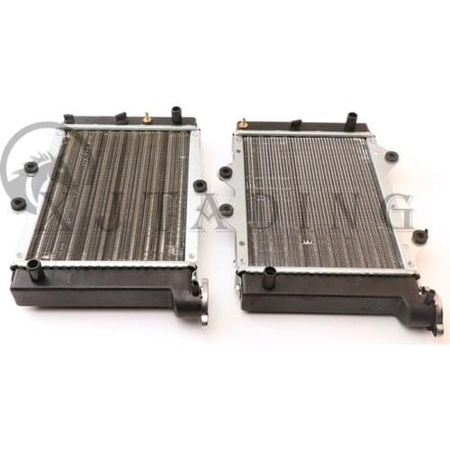 Water-cooled engine radiator for Zongshen 150cc-250cc motorcycle Big Bull Big Hummer ATV ATV cooling water tank fan
