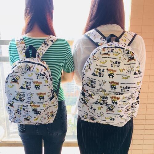 IVYYE Panda Oxford Backpacks Rucksacks Cartoon Backpack Casual Student Schoolbags travel Knapsack Unisex New