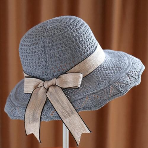 2021 Fashion Sun Hats For Women Girls Wide Brim Floppy Straw Hat Summer Bohemia Beach Cap Ribbon Chapeau Femme New