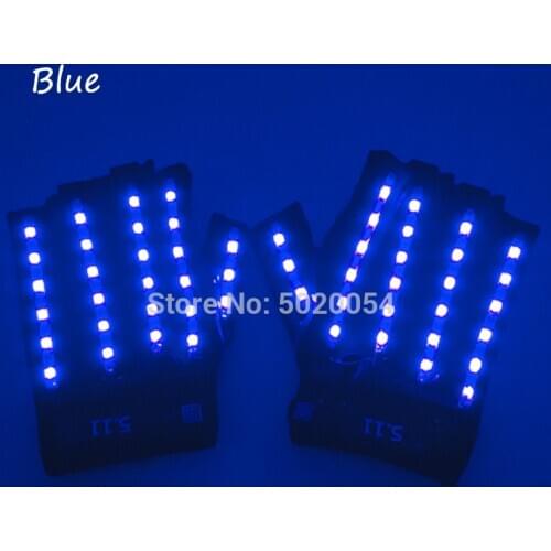 LED Wolverine Gloves Scary Halloween Gloves Men Anime accessories Supply Super Hero Gloves powered by CR2023