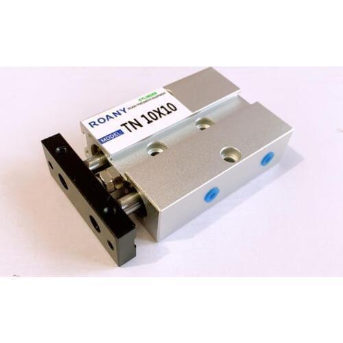 TDA10 TN10 TN-10 Double rod biaxial cylinder Bore 10mm Stroke Pneumatic Parts TN10*125/150/175/200