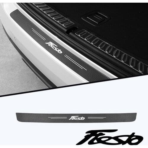 Car trunk Cloth fiber protect Car sticker for ford fiesta mk7 4 5 6 st stline vignale Car stickers Accessories